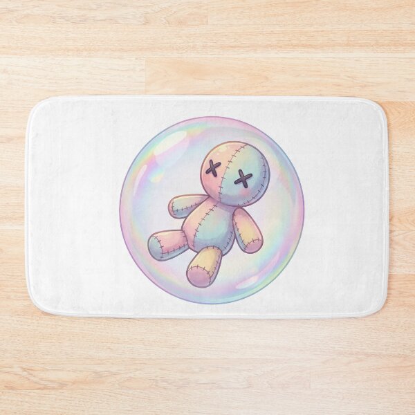 Item preview, Small voodoo doll in a soap bubble designed and sold by shirt-planet.