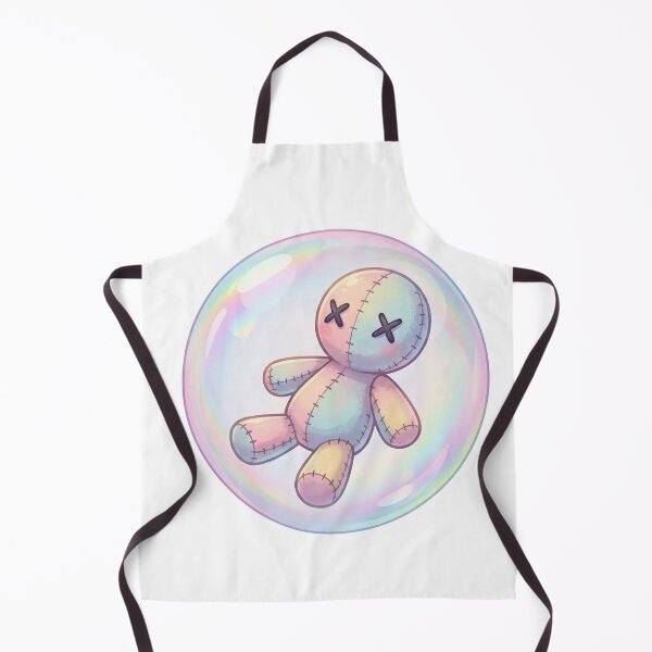 Item preview, Small voodoo doll in a soap bubble designed and sold by shirt-planet.