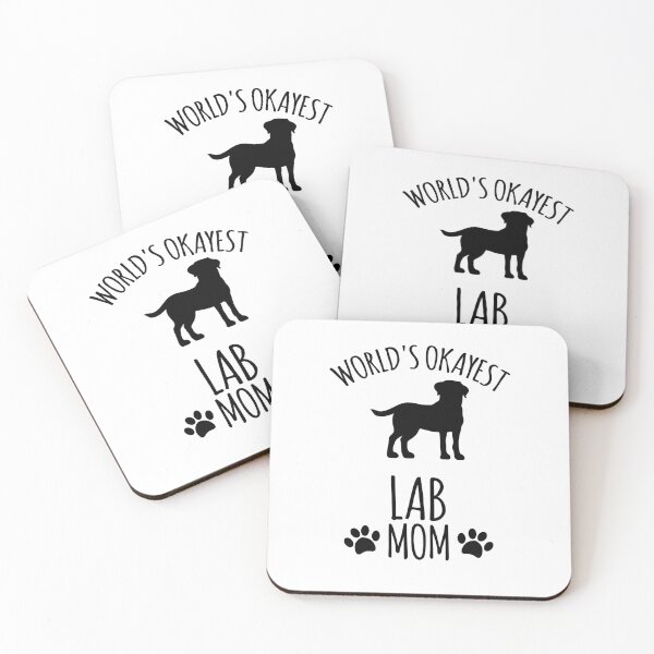 Item preview, Worlds Okayest Lab Mom - Dog Mom designed and sold by kindxinn.
