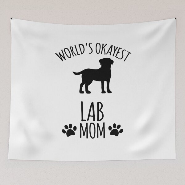 Item preview, Worlds Okayest Lab Mom - Dog Mom designed and sold by kindxinn.