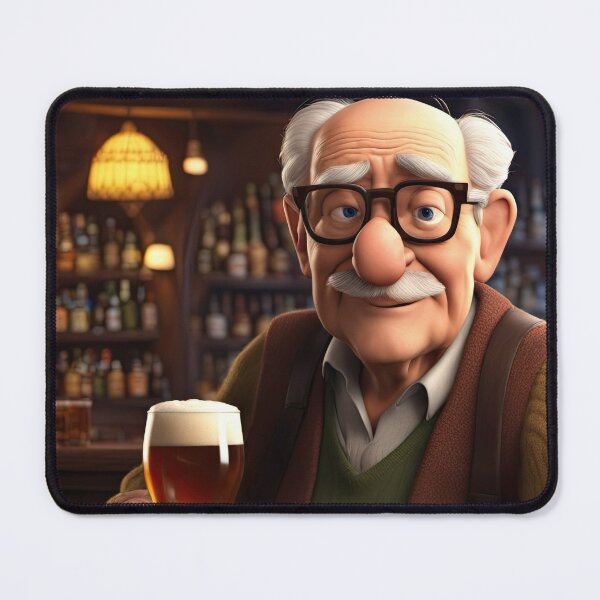 Item preview, Old Man taking time out for a beer designed and sold by Colin Bentham.