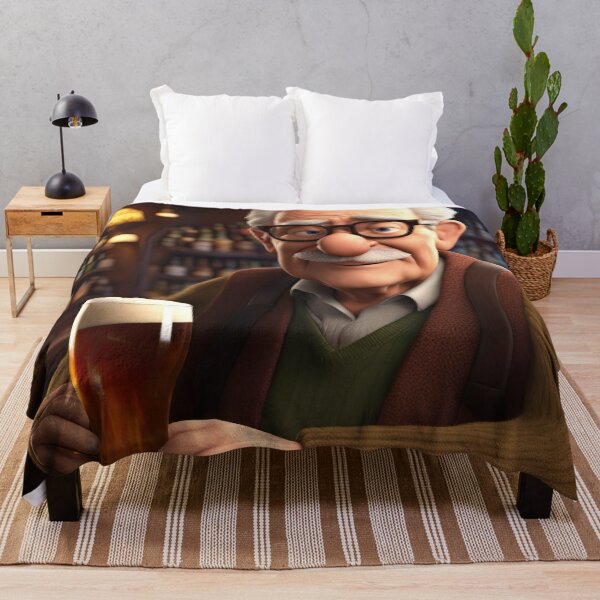 Item preview, Old Man taking time out for a beer designed and sold by Colin Bentham.