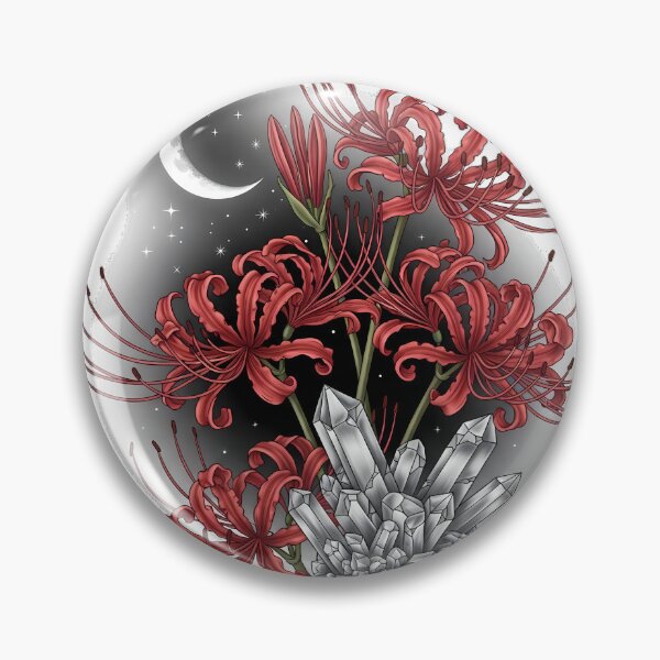 Item preview, Spider Lily Crystal Moon designed and sold by IllumeInk.