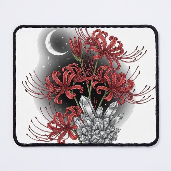 Item preview, Spider Lily Crystal Moon designed and sold by IllumeInk.