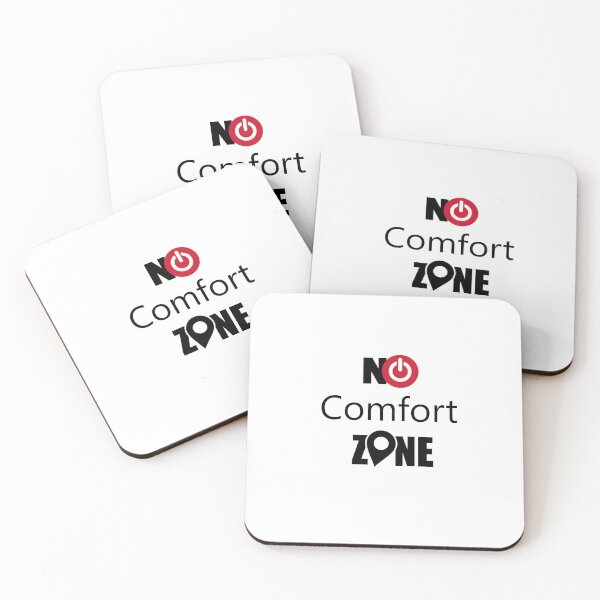 Item preview, No Comfort Zone – Hardcore Gym Motivation Typography designed and sold by Shadryx.