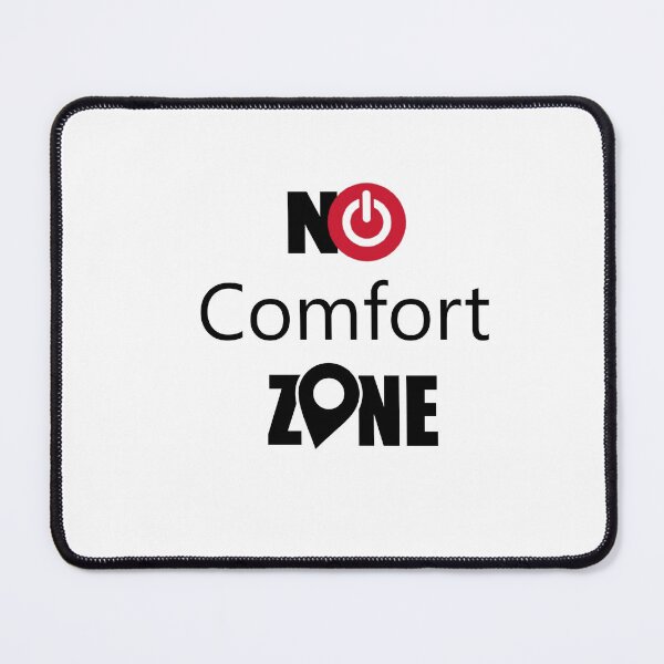 Item preview, No Comfort Zone – Hardcore Gym Motivation Typography designed and sold by Shadryx.