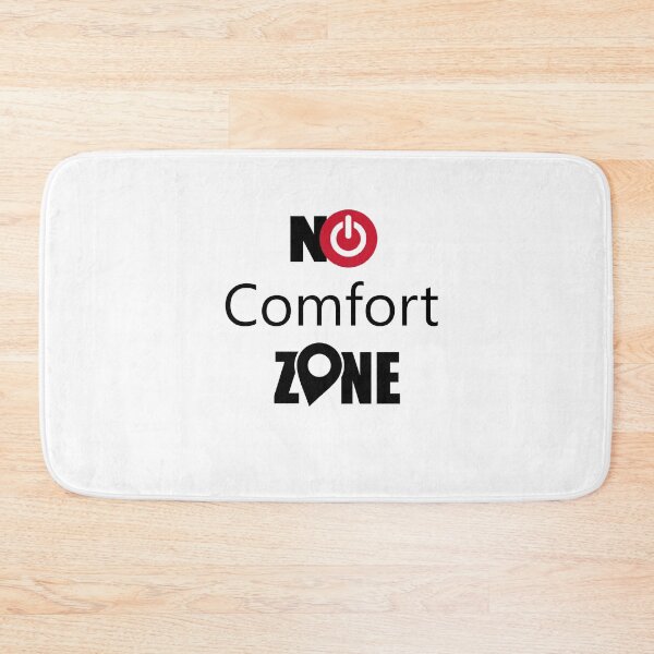 Item preview, No Comfort Zone – Hardcore Gym Motivation Typography designed and sold by Shadryx.