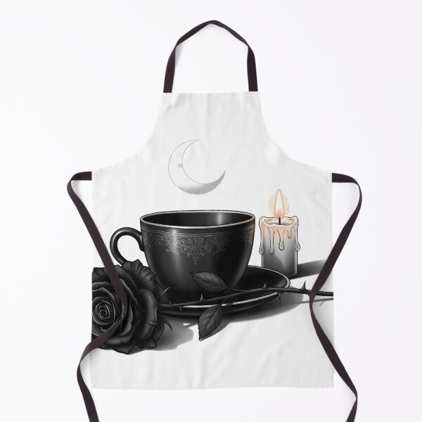 Item preview, Gothic Teacup Candle Rose designed and sold by IllumeInk.