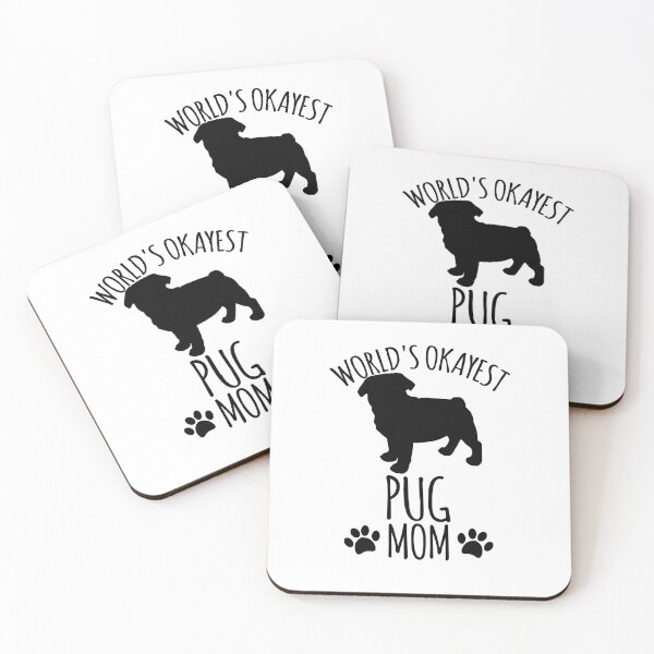 Item preview, Worlds Okayest Pug Mom - Dog Mom designed and sold by kindxinn.