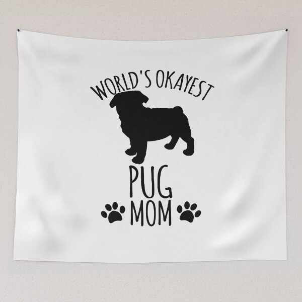 Item preview, Worlds Okayest Pug Mom - Dog Mom designed and sold by kindxinn.