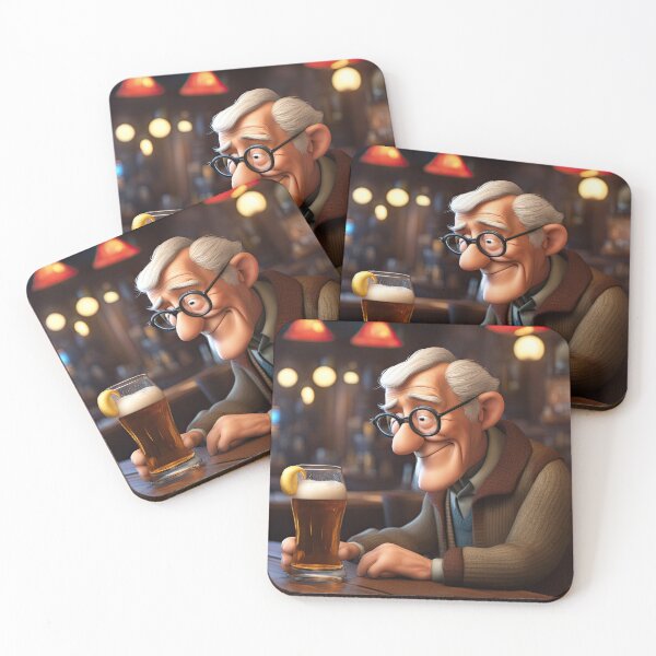 Item preview, Old Man taking time out for a beer designed and sold by Colin Bentham.