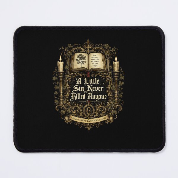 Item preview, Sin Never Killed Anyone Dark Academia designed and sold by merikthesecond.