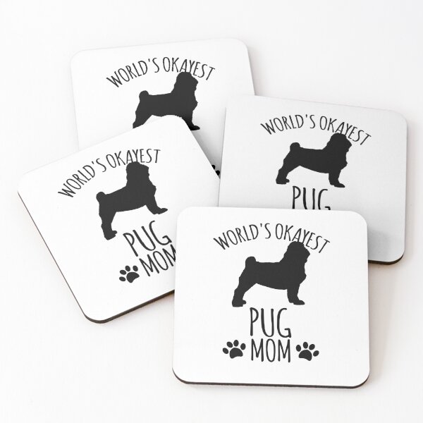 Item preview, Worlds Okayest Pug Mom - Dog Mom designed and sold by kindxinn.