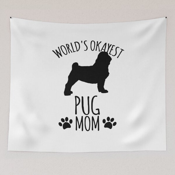 Item preview, Worlds Okayest Pug Mom - Dog Mom designed and sold by kindxinn.