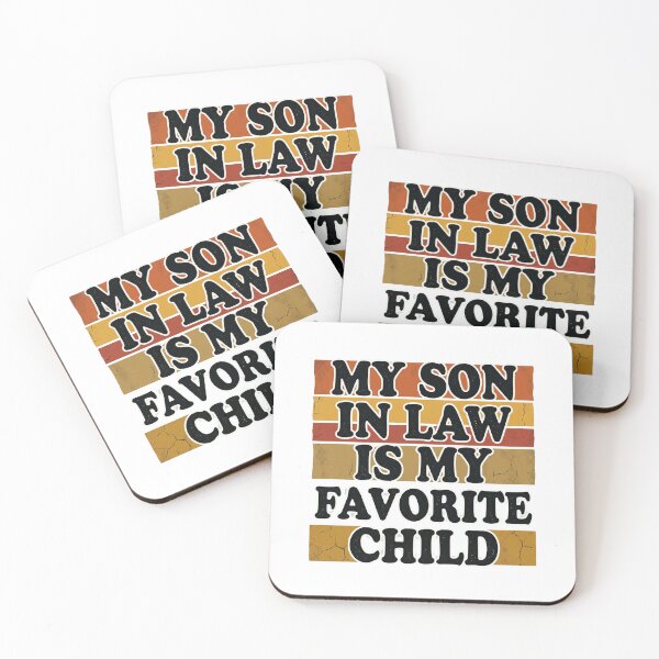 Item preview, Retro Sunset My Son In Law Is My Favorite Child designed and sold by Im-Ara.