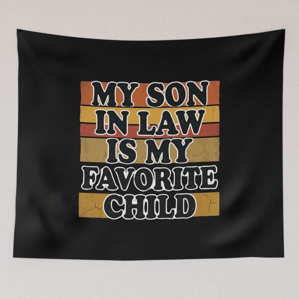 Item preview, Retro Sunset My Son In Law Is My Favorite Child designed and sold by Im-Ara.