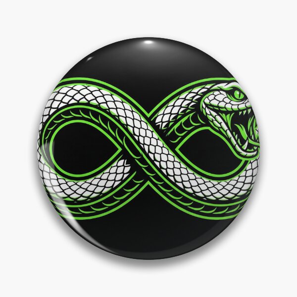 Item preview, Snake Forming Infinity Loop designed and sold by Stickersdevelop.