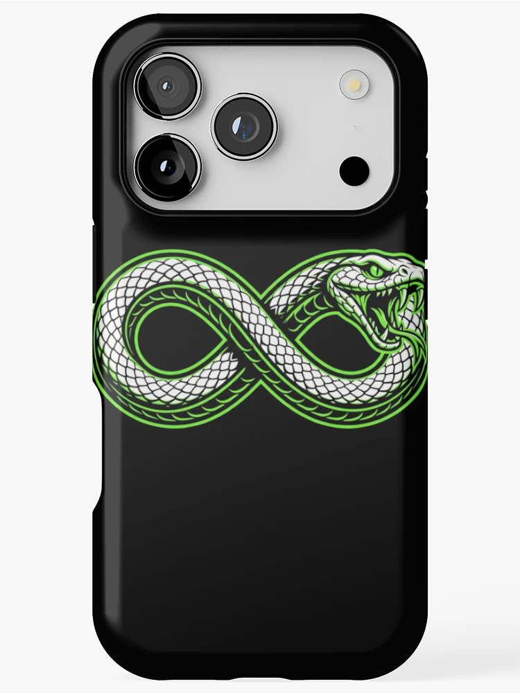 Thumbnail 1 of 4, iPhone Case, Snake Forming Infinity Loop designed and sold by Stickersdevelop.