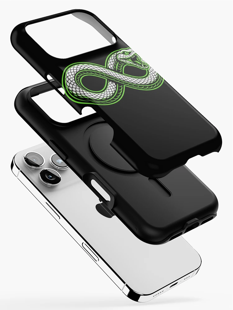 Thumbnail 2 of 4, iPhone Case, Snake Forming Infinity Loop designed and sold by Stickersdevelop.