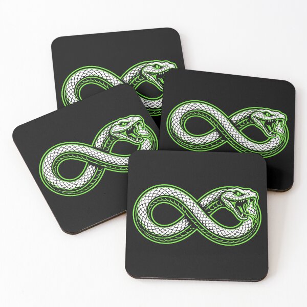 Item preview, Snake Forming Infinity Loop designed and sold by Stickersdevelop.