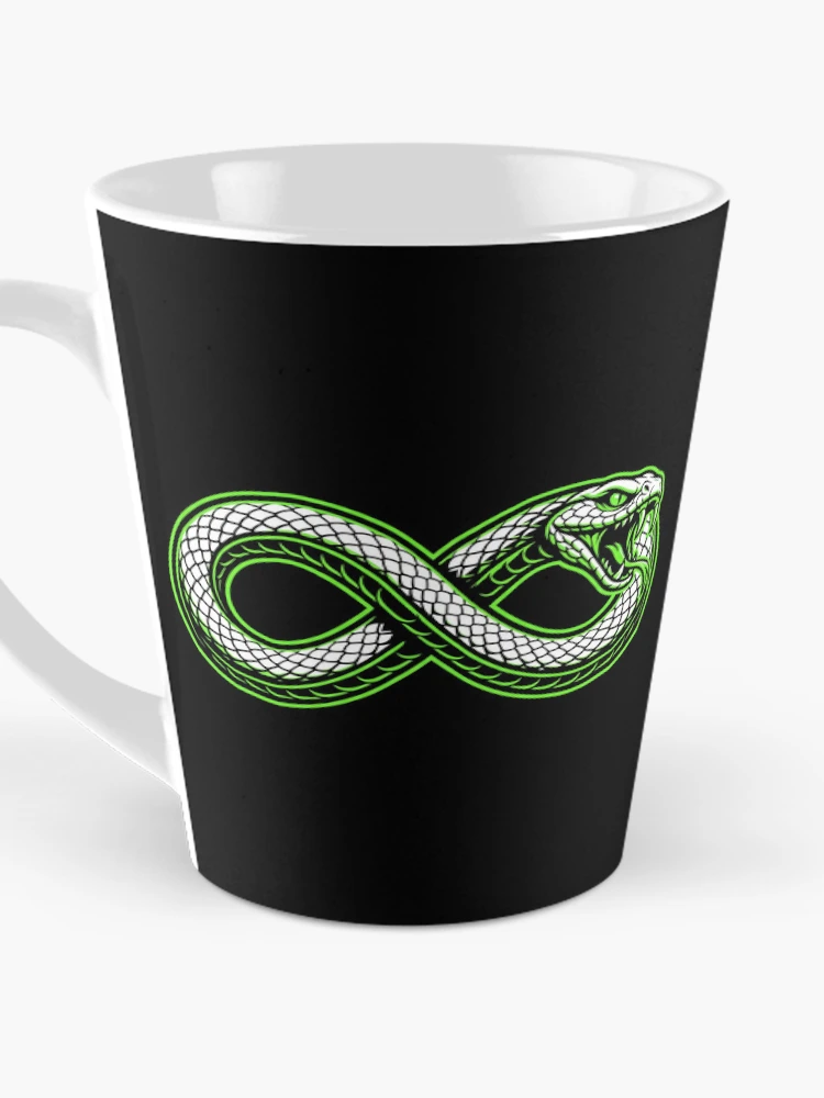 Thumbnail 3 of 4, Coffee Mug, Snake Forming Infinity Loop designed and sold by Stickersdevelop.