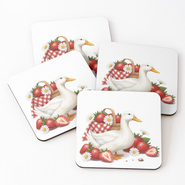 Item preview, Summer Picnic Duck Daisy designed and sold by pumsquare.