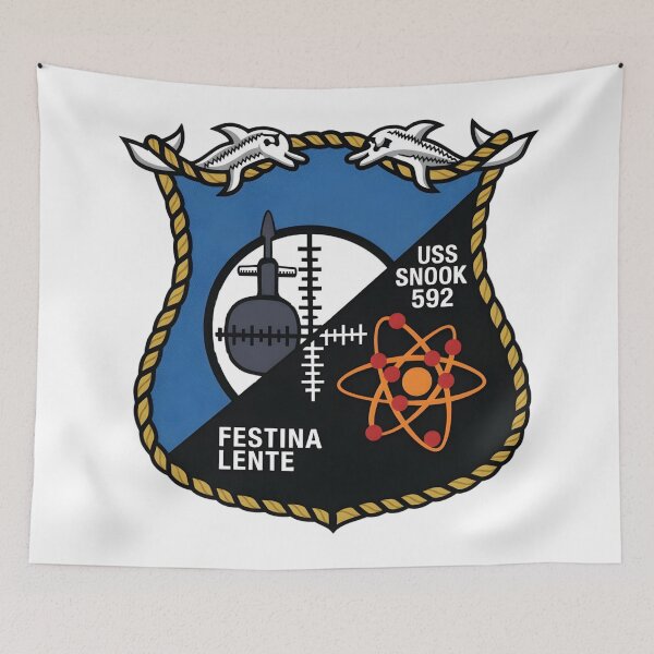 Item preview, Official Insignia of the USS Snook (SSN-592) designed and sold by CharlieDesings.