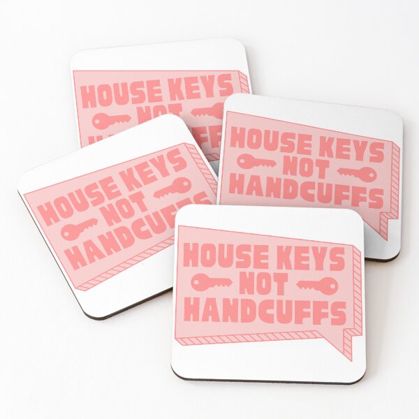 Item preview, House Keys Not Handcuffs! designed and sold by maxamillionbux.