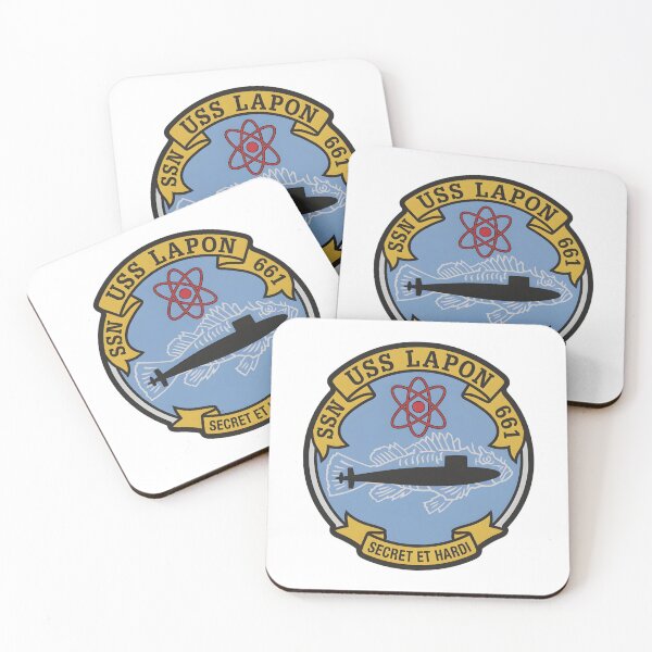 Item preview, Official Insignia of the USS Lapon (SSN-661) designed and sold by CharlieDesings.