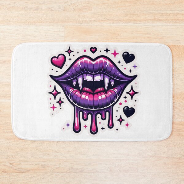 Item preview, Love Vamp Lucsious Lips Sticker designed and sold by Queen of Chaos Stickers.