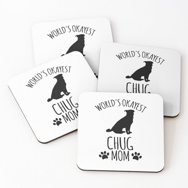 Item preview, Worlds Okayest Chug Mom - Dog Mom designed and sold by kindxinn.