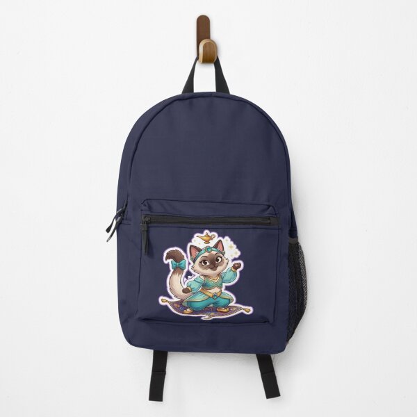 Item preview, Brave Princess Jasmine Cat on Magic Carpet designed and sold by Purely Art Shop.