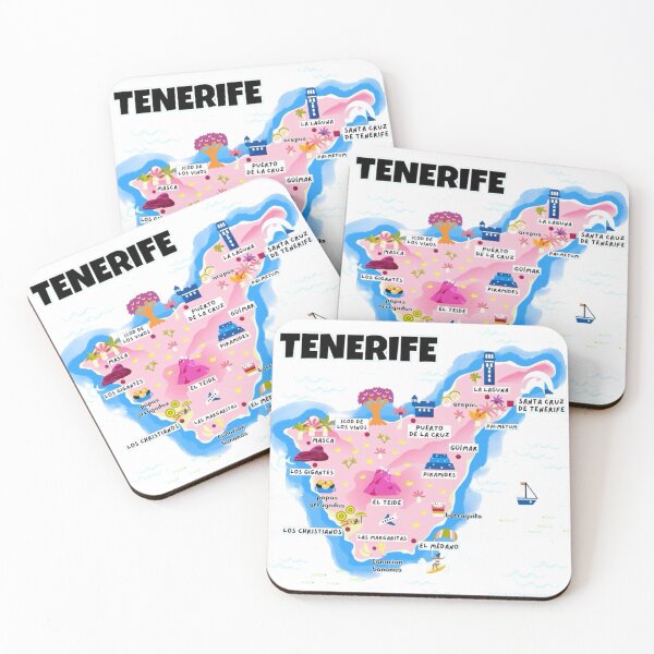 Item preview, Tenerife Minimal Travel Typography T-Shirt – Island Vibes Design designed and sold by MedCanvas.