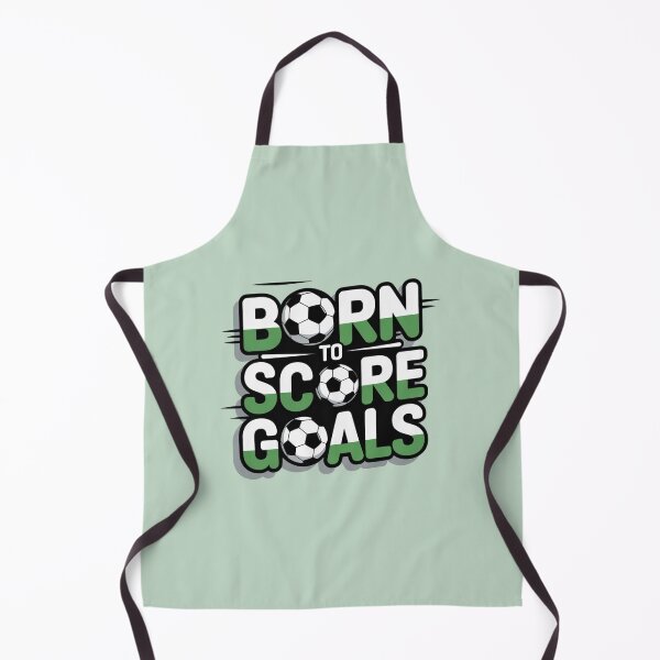 Item preview, Born to Score Goals Football T-Shirt – Soccer Lover Typography Design, Athlete Motivation Graphic Tee designed and sold by ABLAT-CREATIONS.