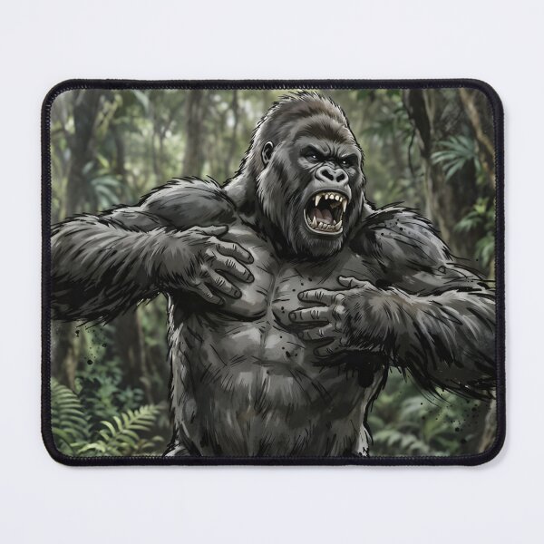 Item preview, Western Lowland Gorilla Silverback Congo Basin Africa designed and sold by RubisLeaf.