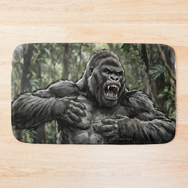 Item preview, Western Lowland Gorilla Silverback Congo Basin Africa designed and sold by RubisLeaf.