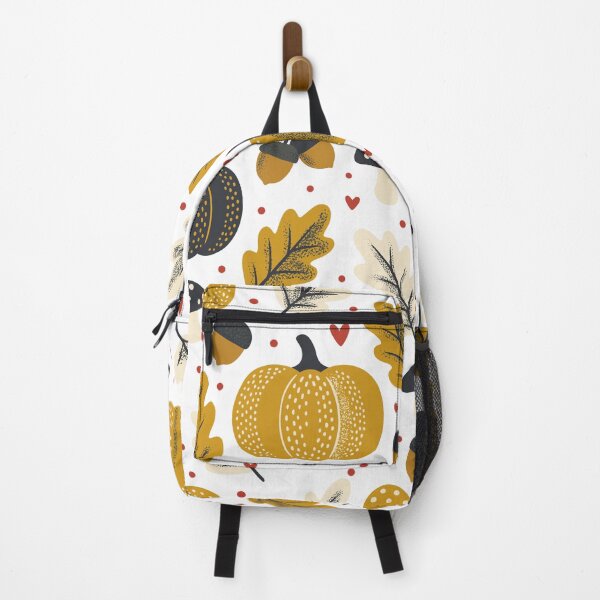 Item preview, Cozy Autumn Pumpkin and Leaves Seamless Pattern Vector Illustration designed and sold by DiNata.