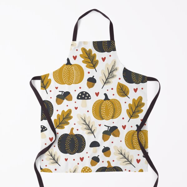 Item preview, Cozy Autumn Pumpkin and Leaves Seamless Pattern Vector Illustration designed and sold by DiNata.