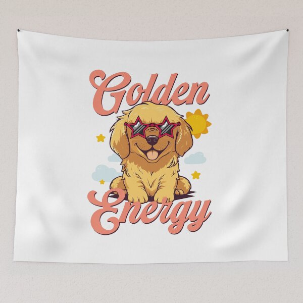 Item preview, Golden Retriever Energy designed and sold by PayPatPal.