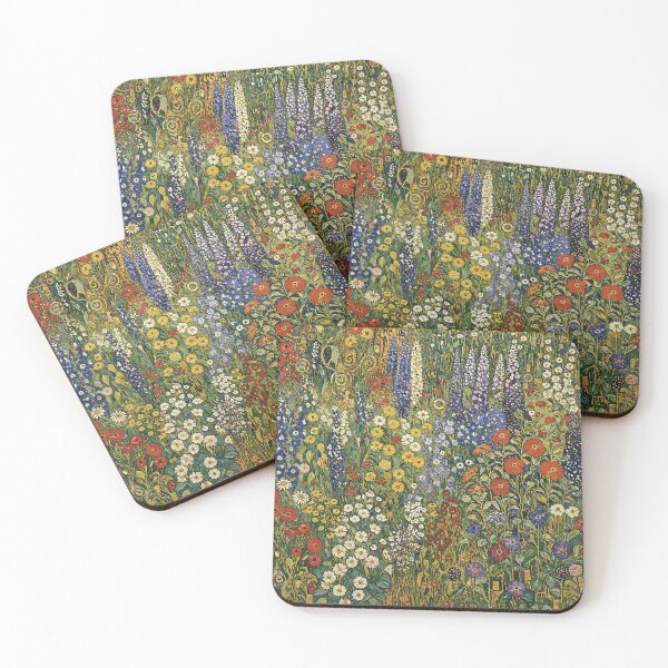 Item preview, Gustav Klimt Flower Garden designed and sold by maniacfitness.