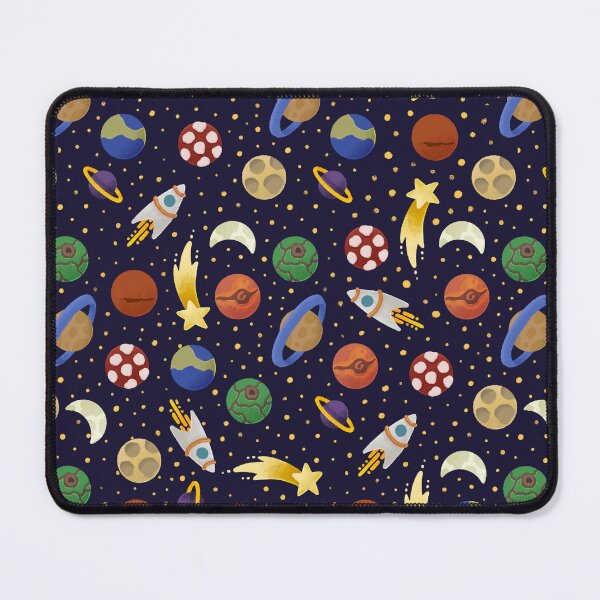 Item preview, Fun space pattern for kids and hobby astronauts designed and sold by AlexandraGregor.