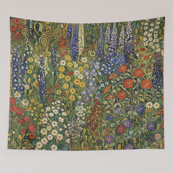 Item preview, Gustav Klimt Flower Garden designed and sold by maniacfitness.