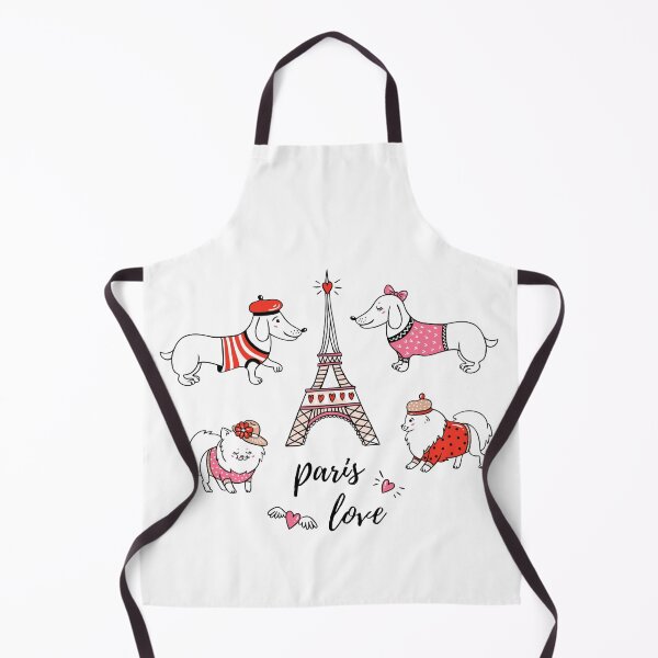 Item preview, Cute Paris Poodle Sticker – Kawaii French Dog & Eiffel Tower designed and sold by ZYNORAworld.