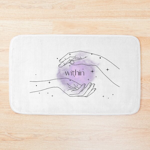 Item preview, Within – Minimalist Spiritual Hands Illustration designed and sold by eachside-nik.