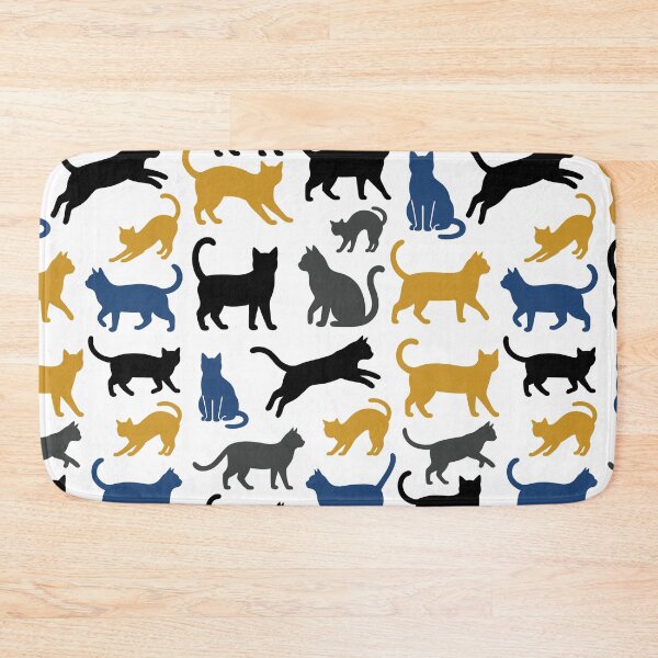 Item preview, Minimalist Cat Silhouettes Seamless Pattern Vector Illustration designed and sold by DiNata.