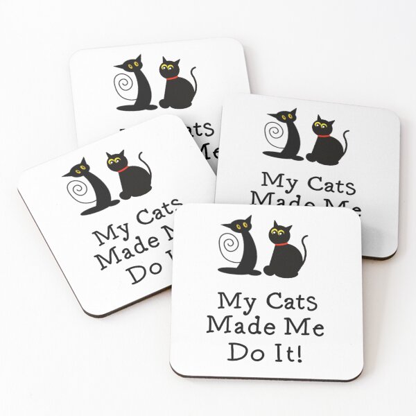 Item preview, My Cats Made Me Do It designed and sold by SuperFloofRes.