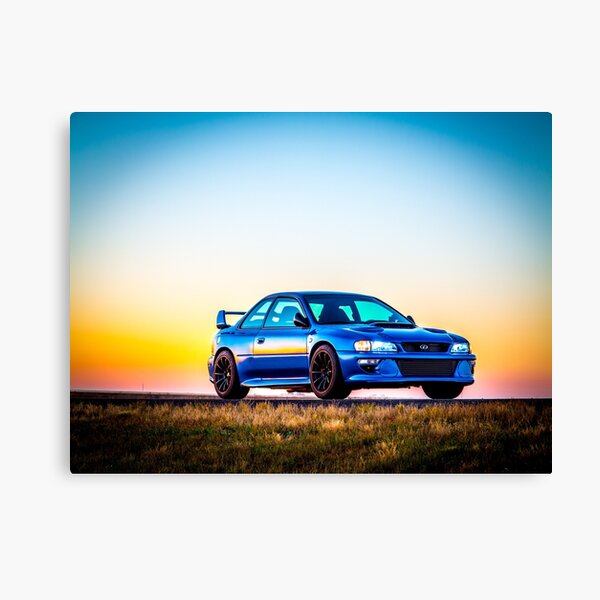 Impressive Impreza Canvas Print