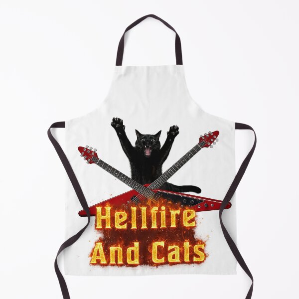 Item preview, Death Metal Cat and Guitars designed and sold by Glitch Ink.