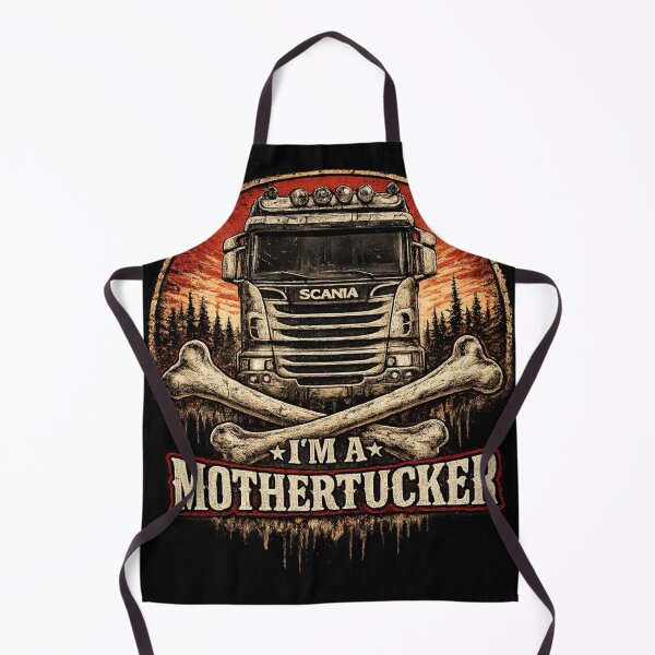 Item preview, I’m A Mothertrucker Vintage Trucker Design – Funny Trucker Shirt, Retro Truck Driver Graphic designed and sold by MaximusFilth.