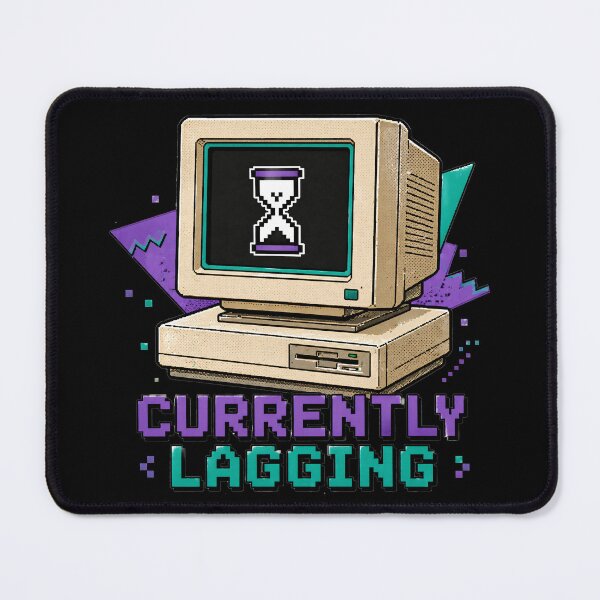 Item preview, Currently Lagging Retro Computer - 90s Pixel Art Glitch designed and sold by MorbidDreams.